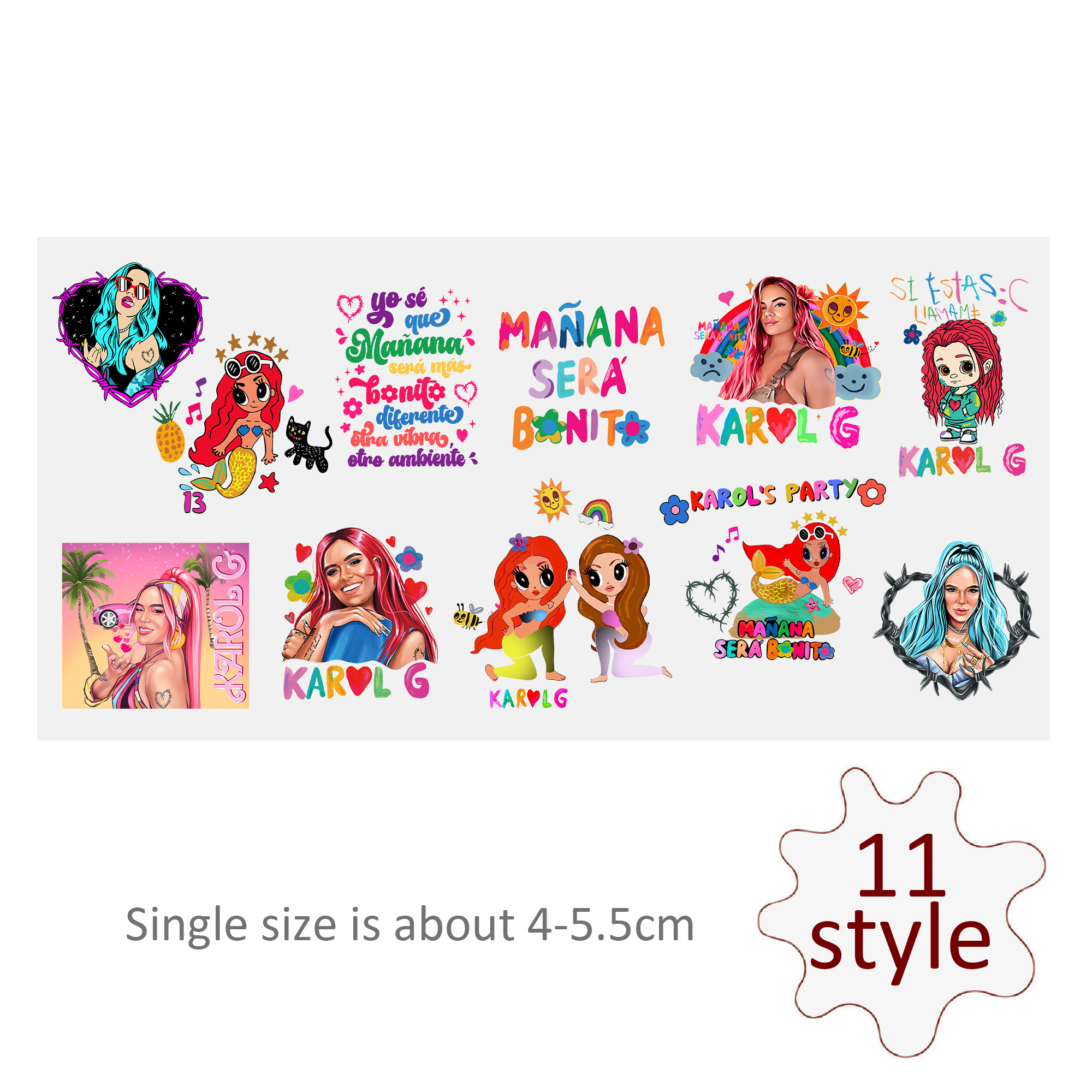 Disney DTF Sticker Cup Cool Personalize UV Wrap Transfer Sticker Custom Label DIY Liptop Sticker Waterproof - Image 3