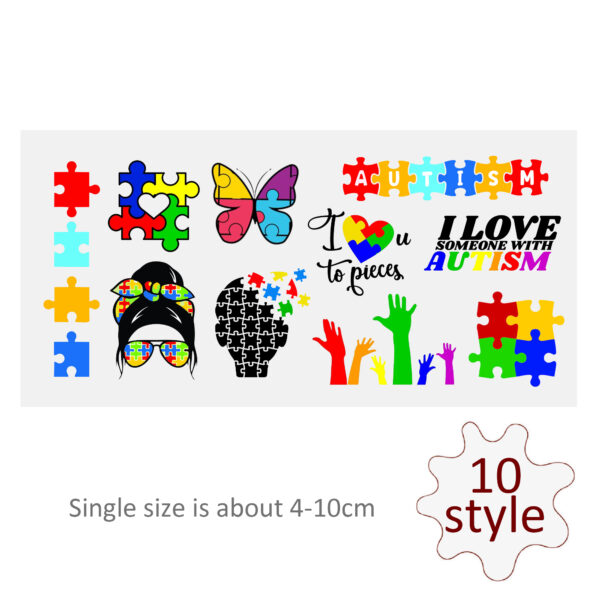 Disney DTF Sticker Cup Cool Personalize UV Wrap Transfer Sticker Custom Label DIY Liptop Sticker Waterproof - Image 7