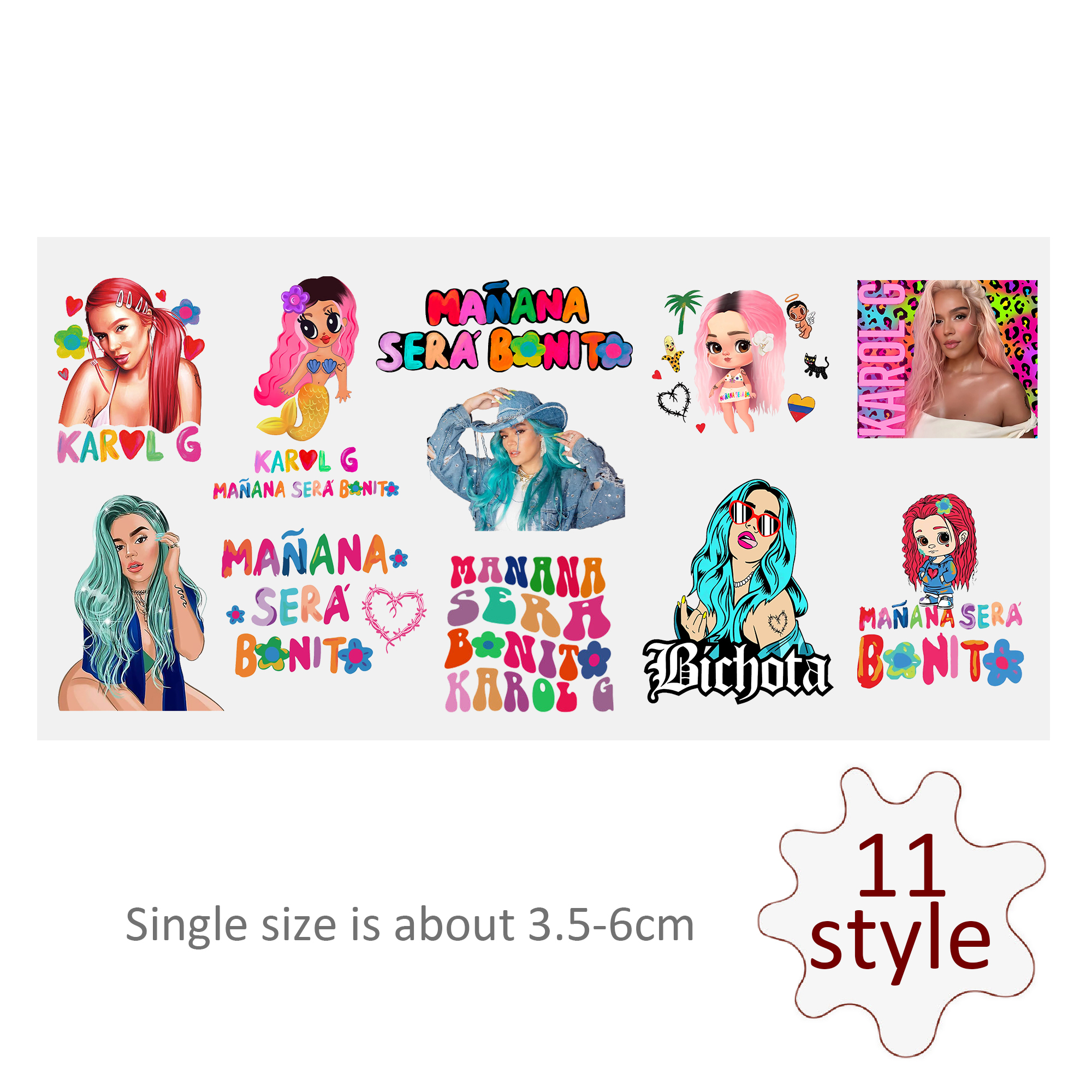 Disney DTF Sticker Cup Cool Personalize UV Wrap Transfer Sticker Custom Label DIY Liptop Sticker Waterproof - Image 11