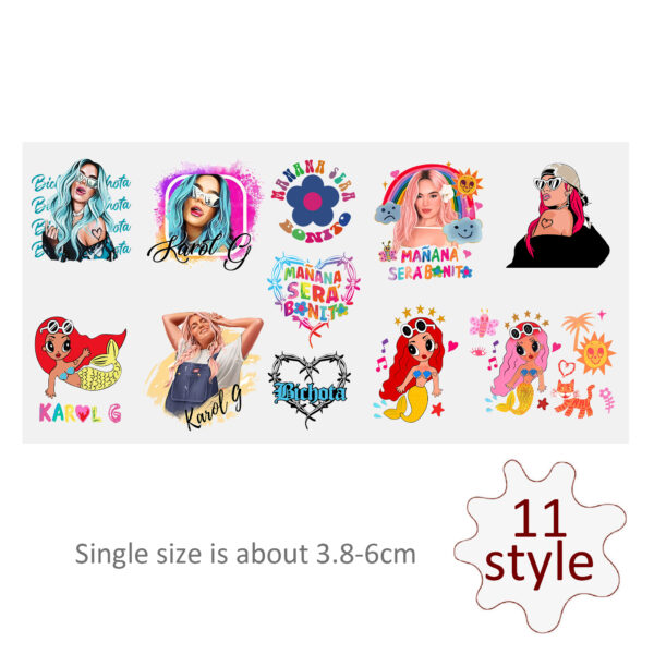 Disney DTF Sticker Cup Cool Personalize UV Wrap Transfer Sticker Custom Label DIY Liptop Sticker Waterproof - Image 15