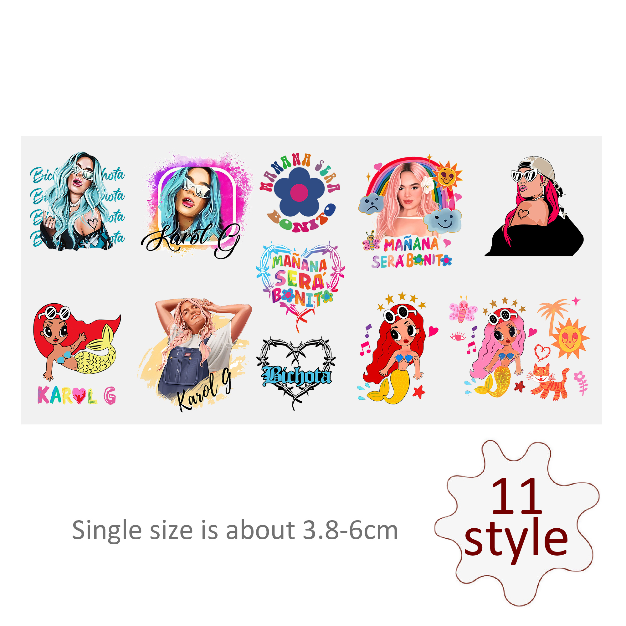 Disney DTF Sticker Cup Cool Personalize UV Wrap Transfer Sticker Custom Label DIY Liptop Sticker Waterproof - Image 15