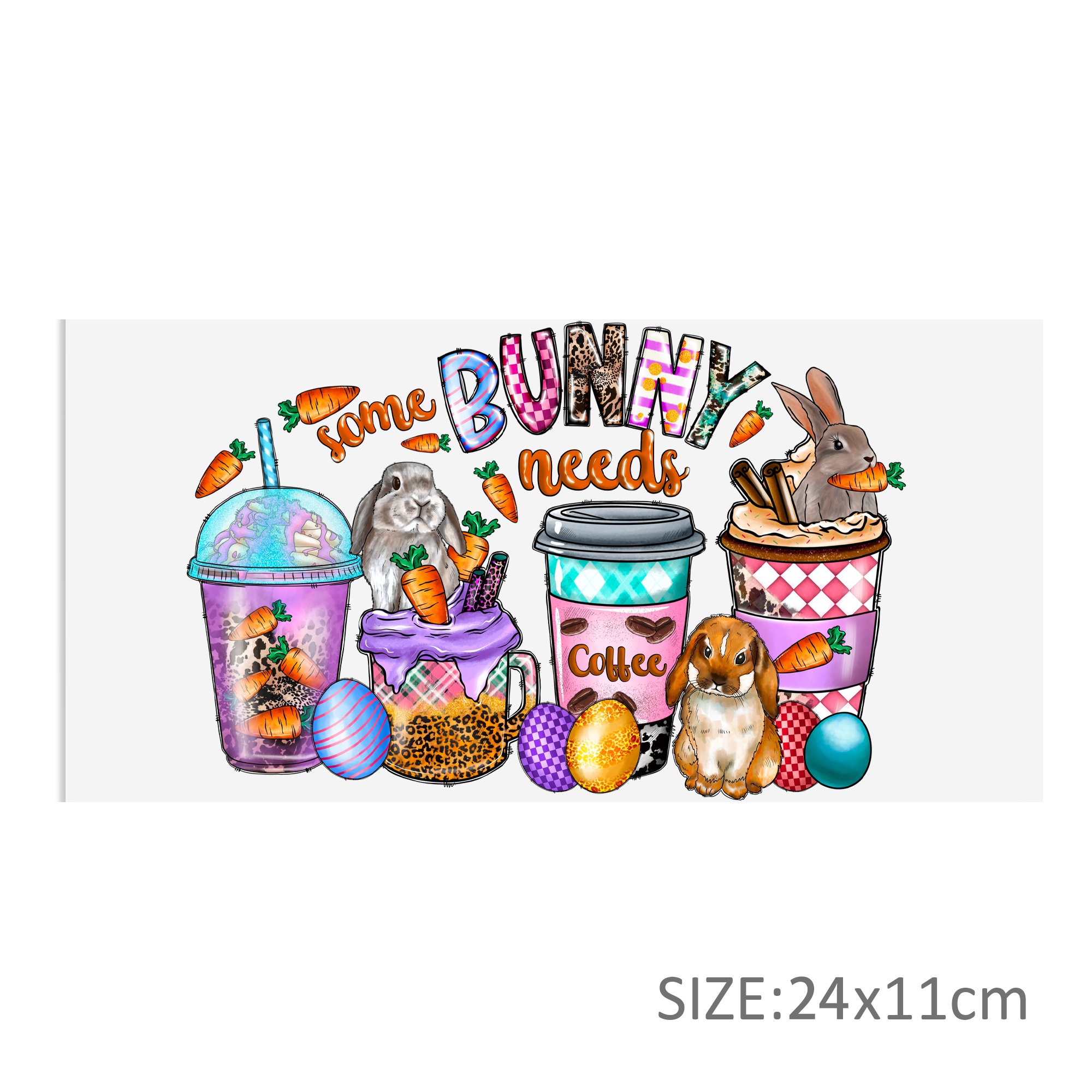 Drinks UV DTF Sticker For 16oz Cups Wrap Transfer Sticker Custom Labels DIY Logo Waterproof - Image 10
