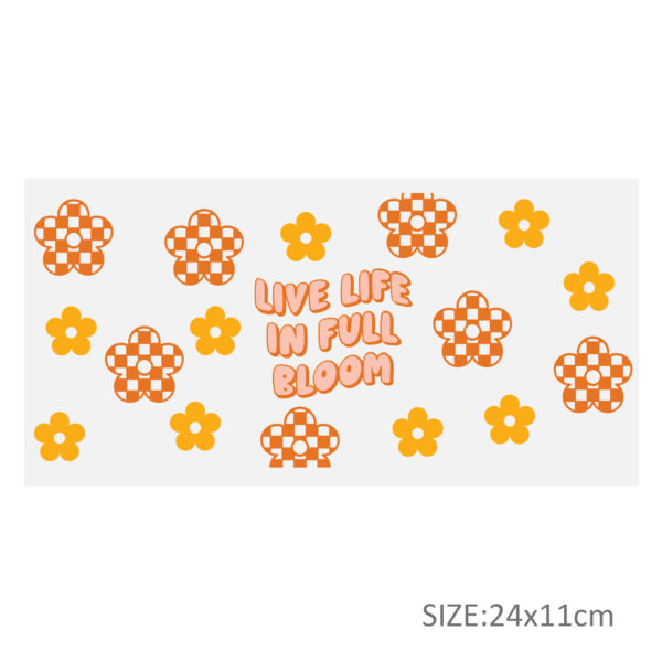 Cake Coffee DTF Sticker For Cups Personalize UV Wrap Transfer Sticker Custom Labels DIY Logo Waterproof - Image 6