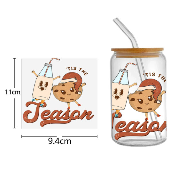 Cake Coffee DTF Sticker For Cups Personalize UV Wrap Transfer Sticker Custom Labels DIY Logo Waterproof - Image 10