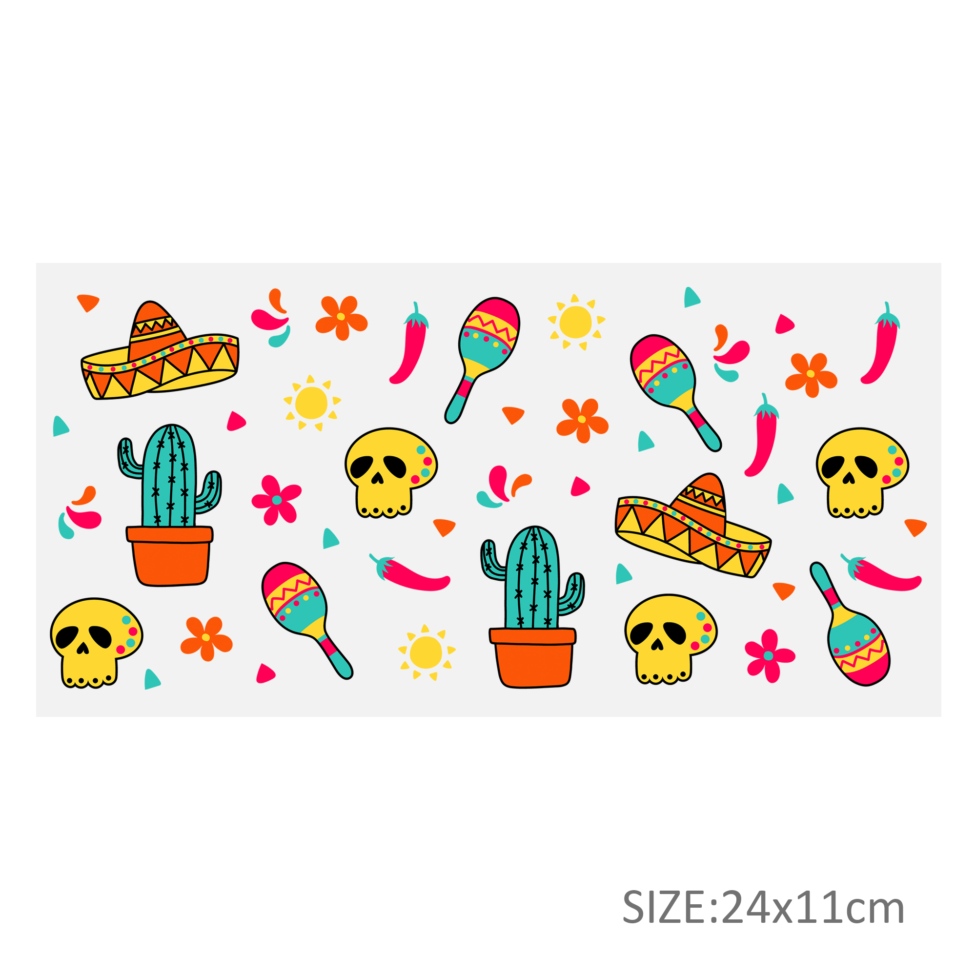Cake Coffee DTF Sticker For Cups Personalize UV Wrap Transfer Sticker Custom Labels DIY Logo Waterproof - Image 11