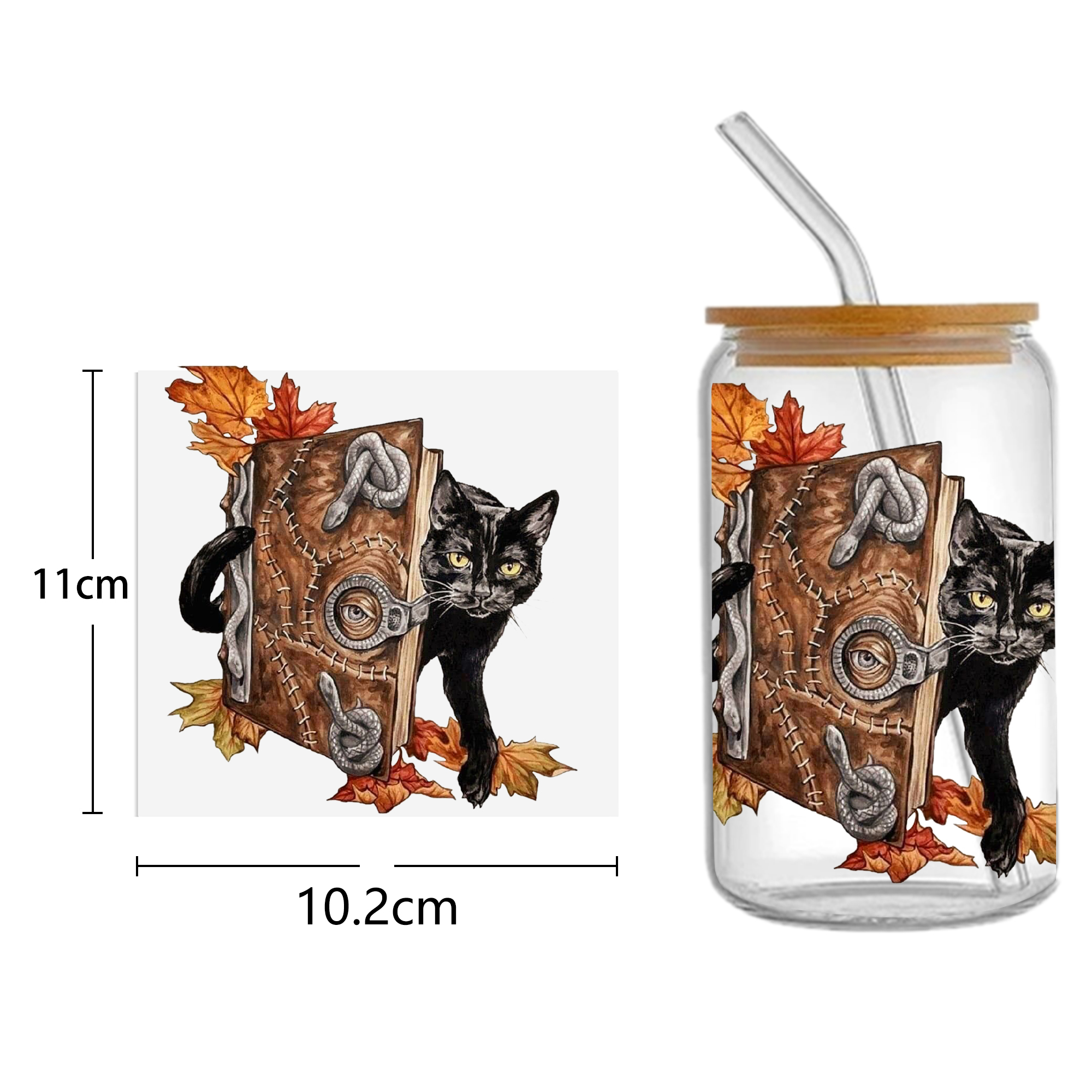 Disney Stitch 16oz Tumbler Template DTF Sticker Cup Cool Personalize UV Wrap Transfer Sticker Custom Label DIY Waterproof - Image 14
