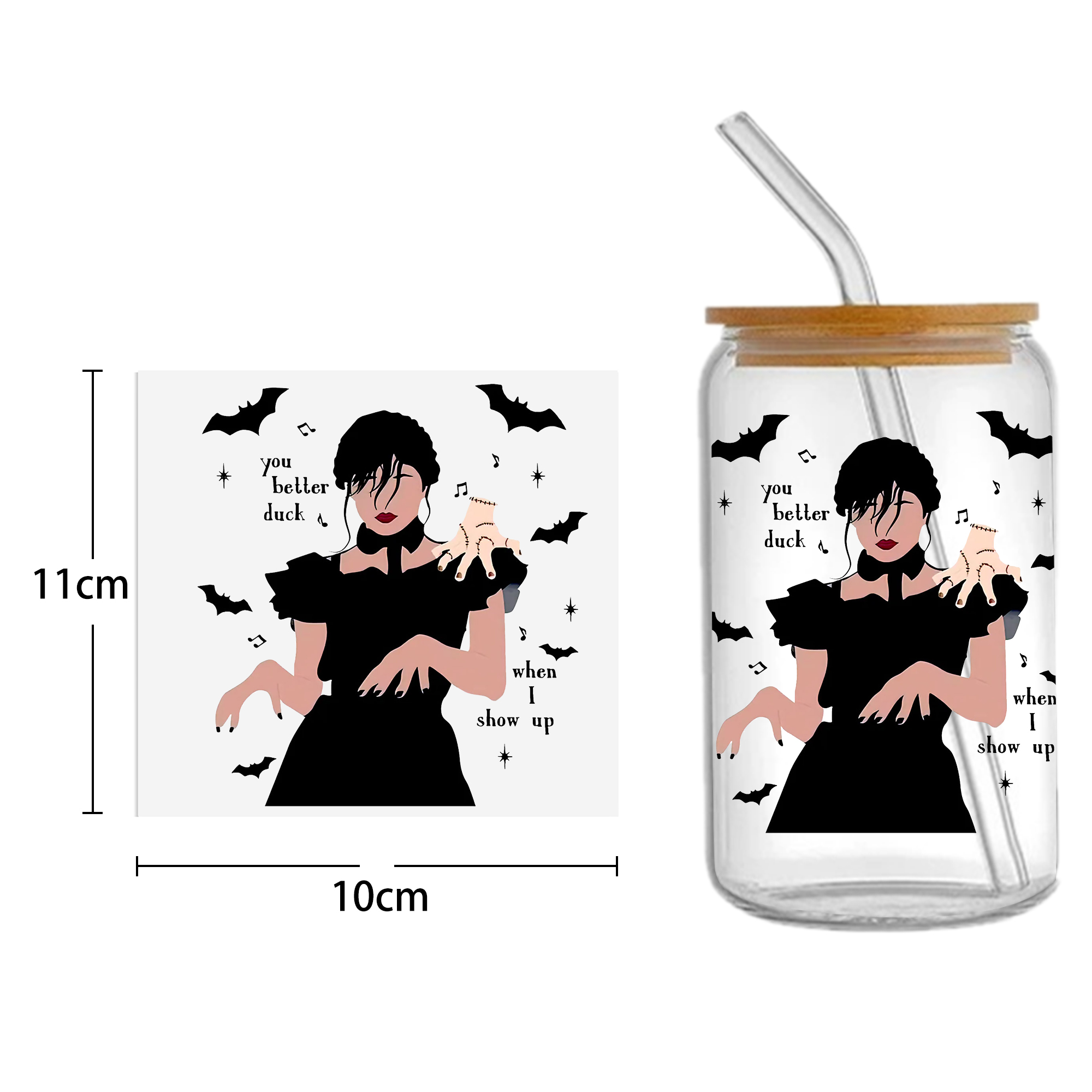 Disney Stitch 16oz Tumbler Template DTF Sticker Cup Cool Personalize UV Wrap Transfer Sticker Custom Label DIY Waterproof - Image 16