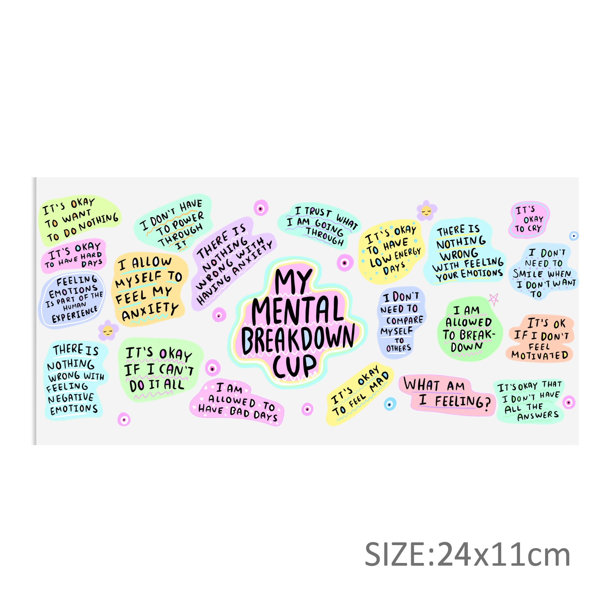 Letters Alphabet UV DTF Sticker For 16oz Cups Wrap Transfer Sticker Custom Labels DIY Logo Waterproof - Image 2