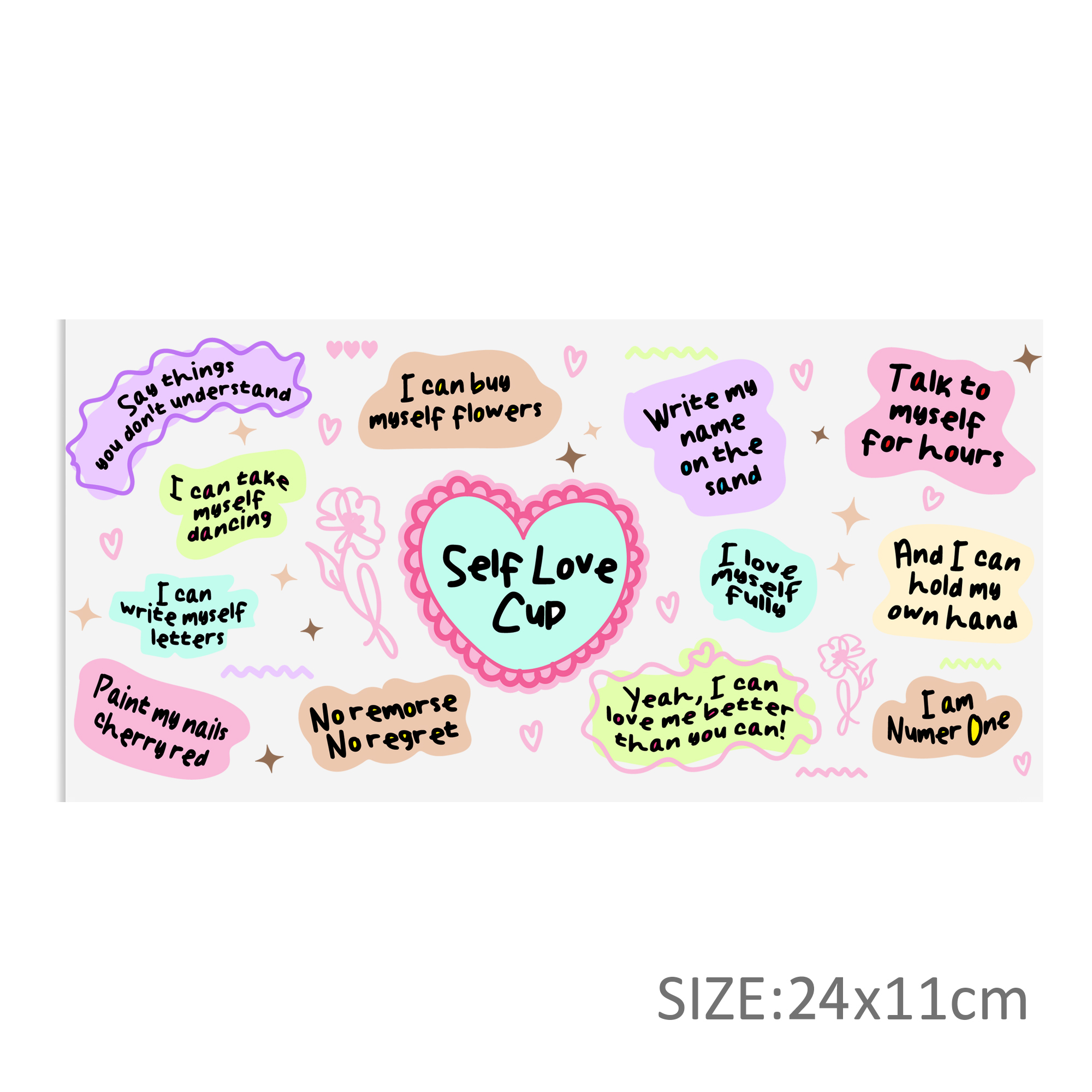 Letters Alphabet UV DTF Sticker For 16oz Cups Wrap Transfer Sticker Custom Labels DIY Logo Waterproof - Image 4