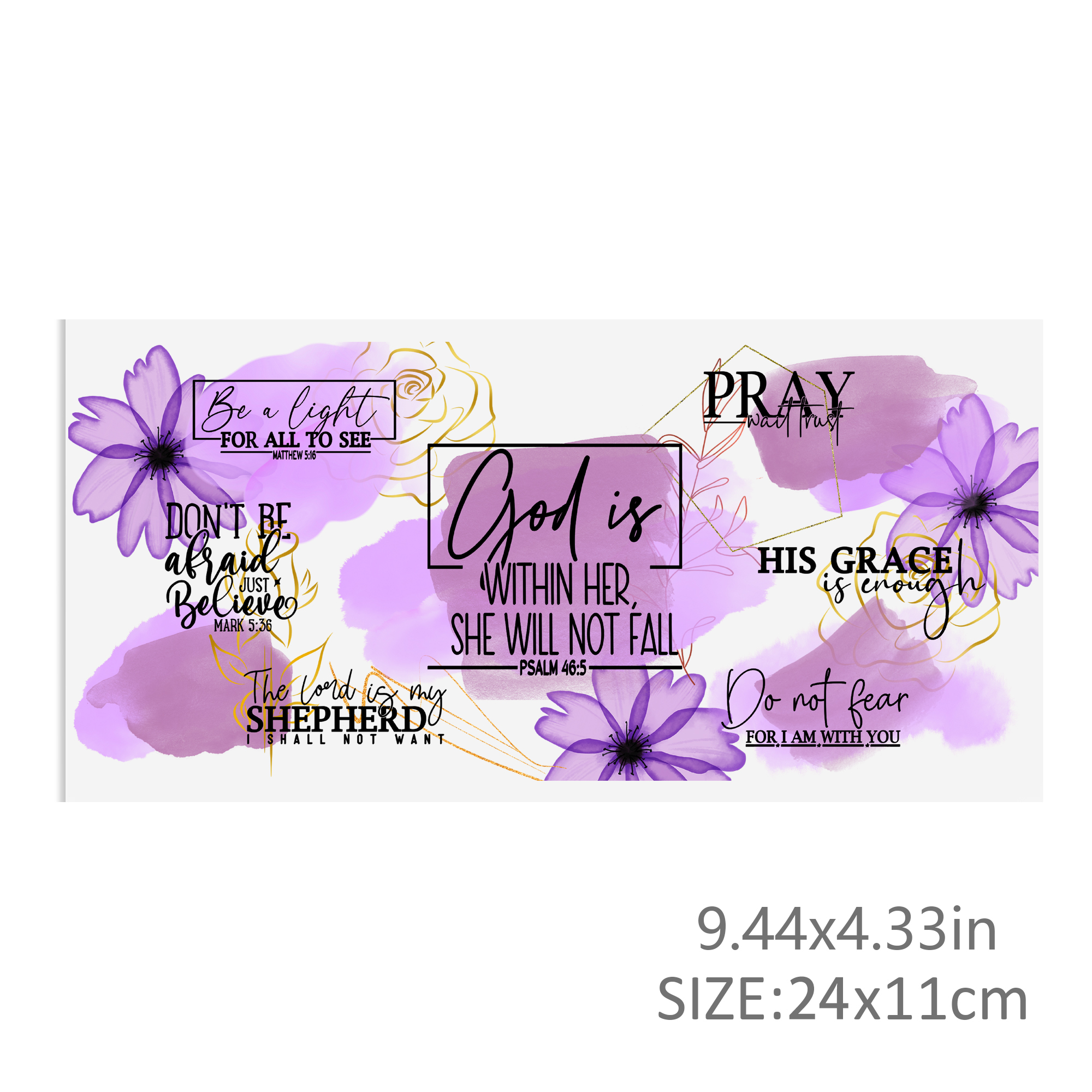 Letters Alphabet UV DTF Sticker For 16oz Cups Wrap Transfer Sticker Custom Labels DIY Logo Waterproof - Image 8