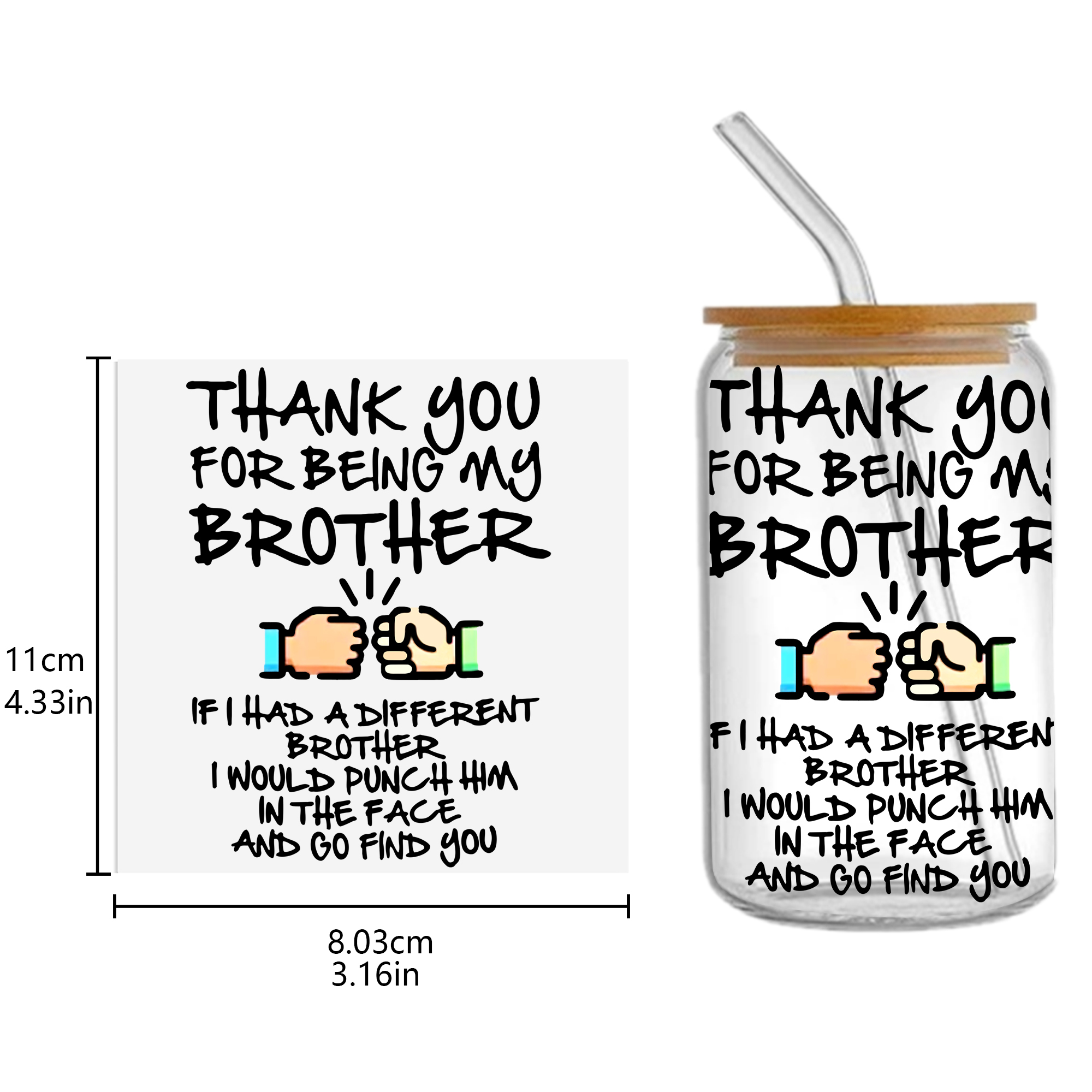 Letters Alphabet UV DTF Sticker For 16oz Cups Wrap Transfer Sticker Custom Labels DIY Logo Waterproof - Image 11