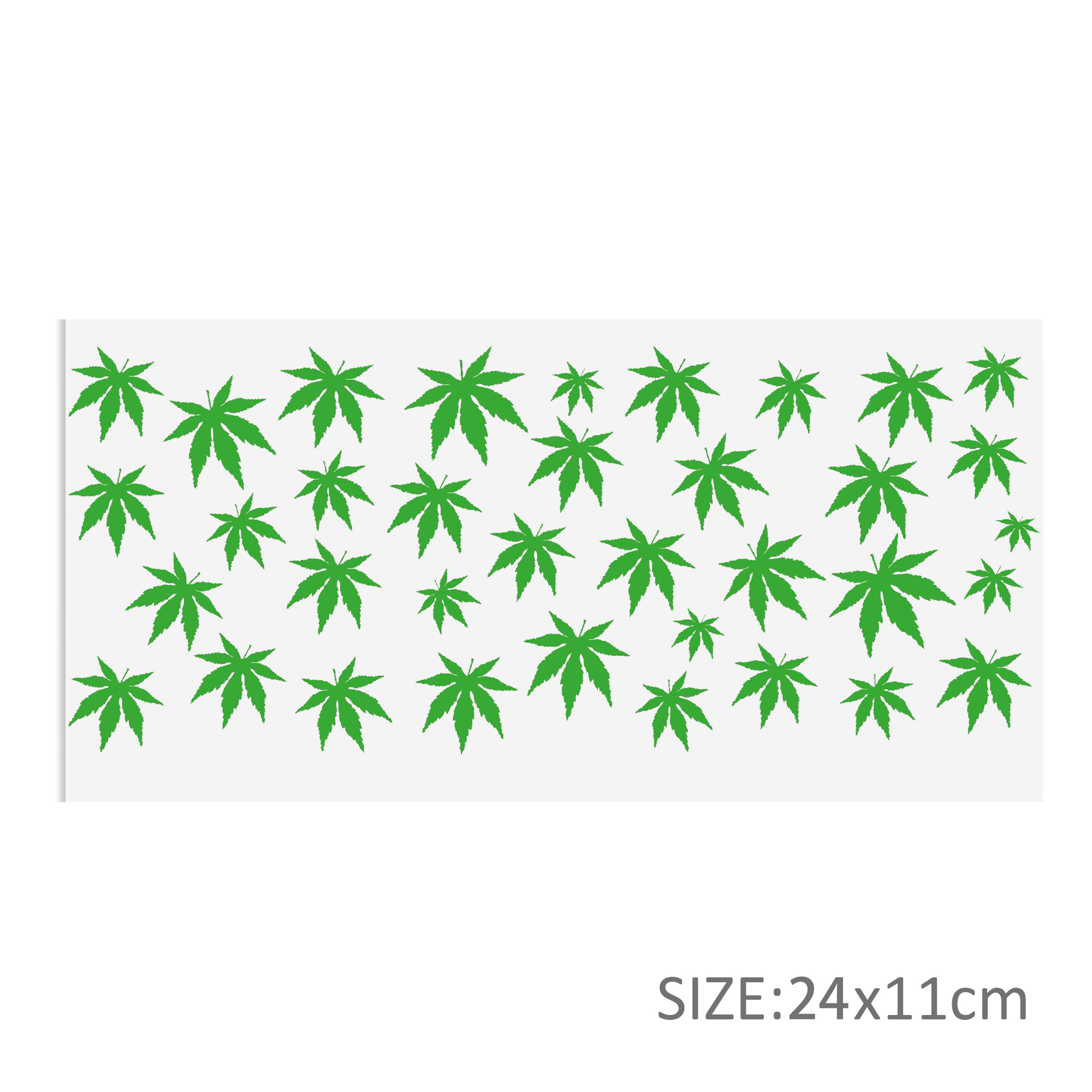 Leaves Cow 16oz Tumbler Template DTF Sticker Cup Cool Personalize UV Wrap Transfer Sticker Custom Label DIY Waterproof - Image 6