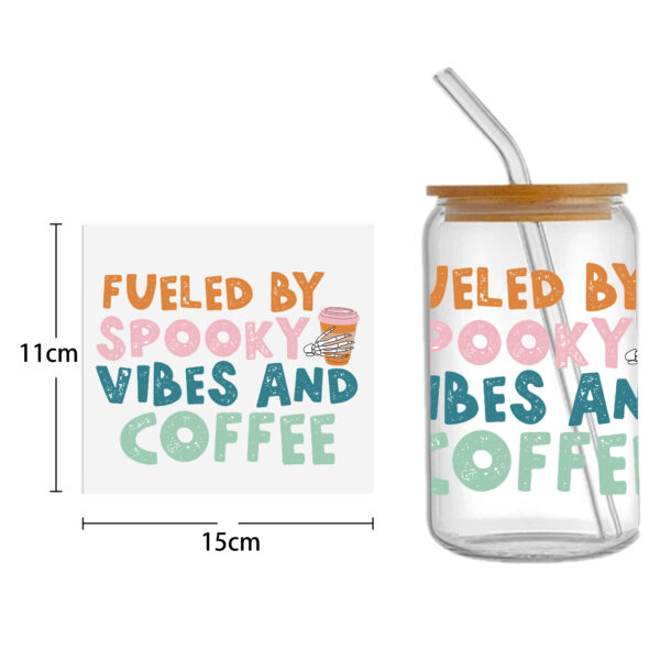 Flower Peace DTF Sticker For Cups Cool Personalize UV Wrap Transfer Sticker Custom Labels DIY Logo Waterproof - Image 12