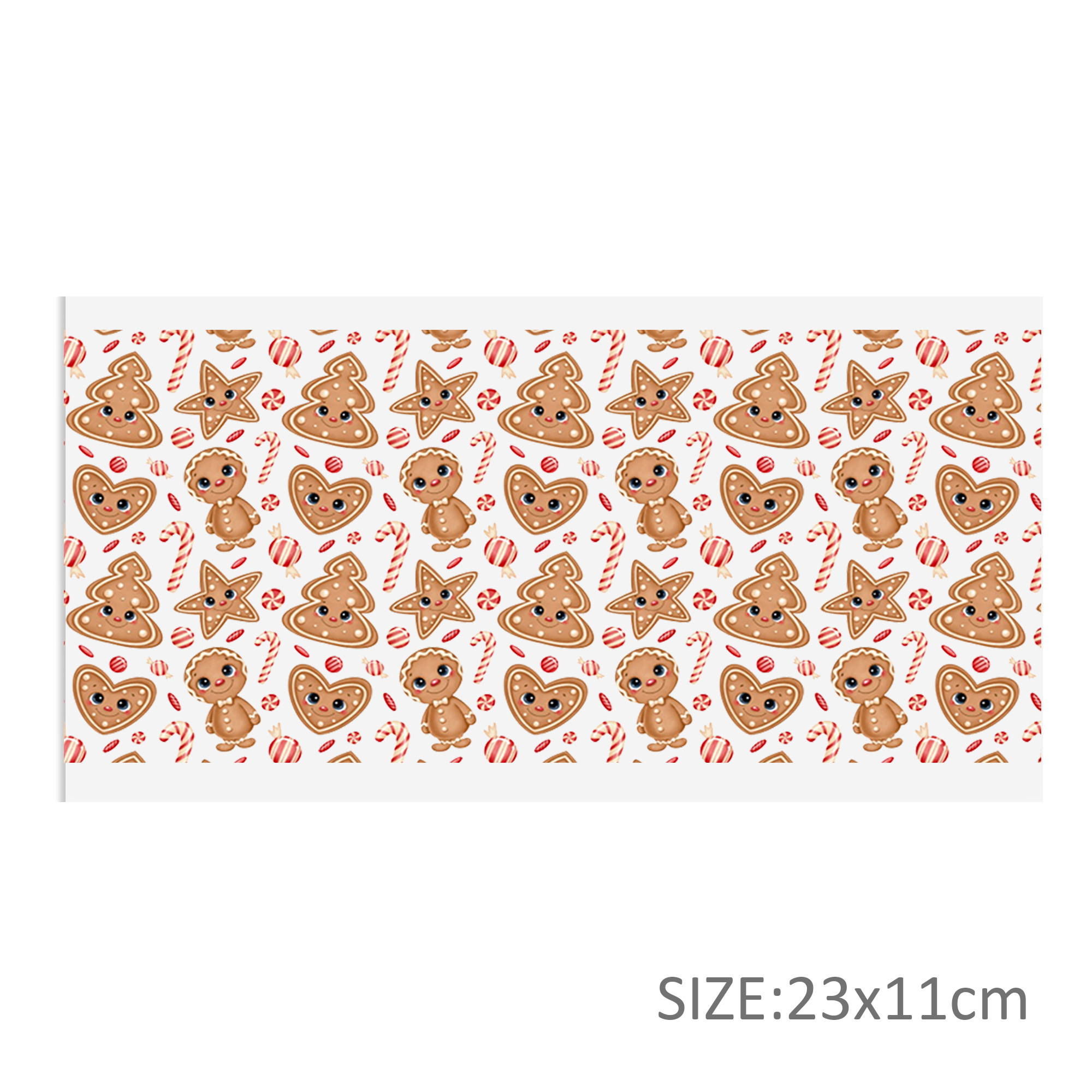 Christmas Cake Tree UV DTF Sticker For 16oz Cups Wrap Transfer Sticker Custom Labels DIY Logo Waterproof - Image 24