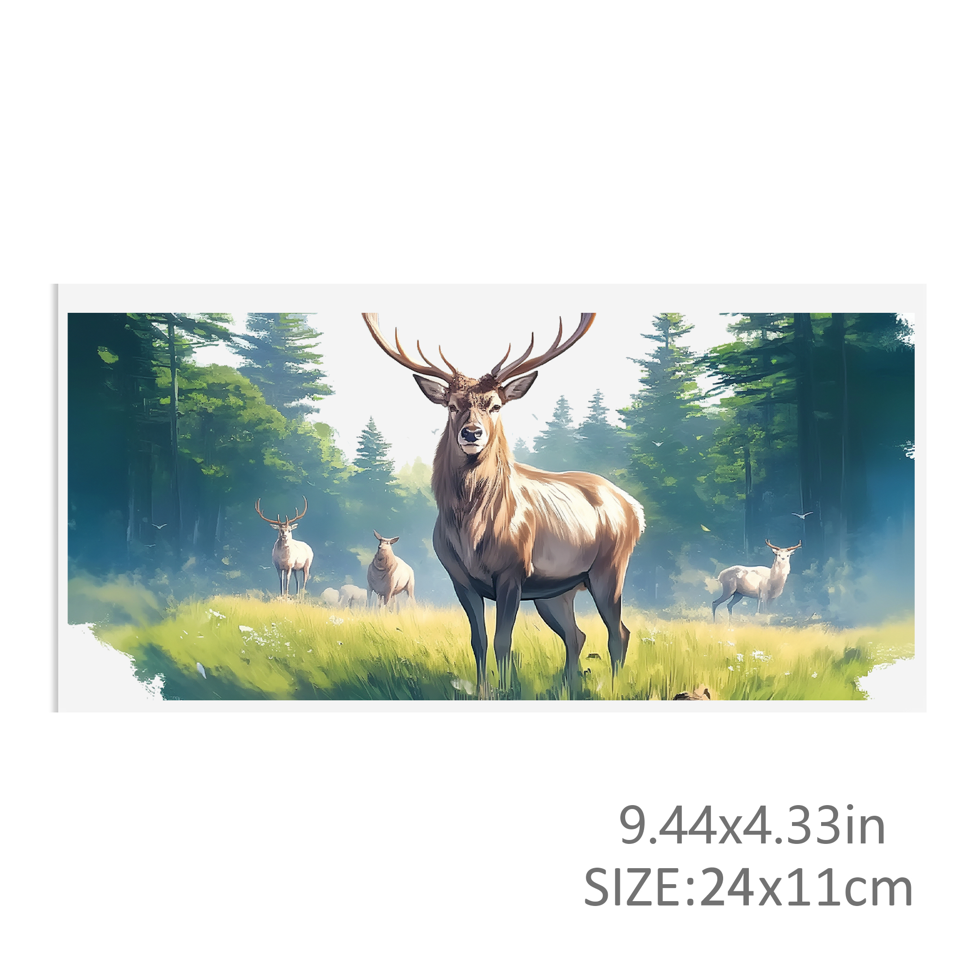 Reindeer Waterproof Stickers UV DTF Sticker For 16oz Cups Transfer Sticker Custom Labels DIY Logo Waterproof - Image 5