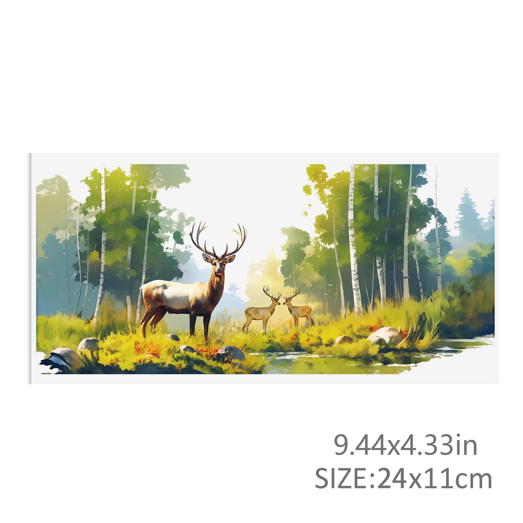 Reindeer Waterproof Stickers UV DTF Sticker For 16oz Cups Transfer Sticker Custom Labels DIY Logo Waterproof - Image 7