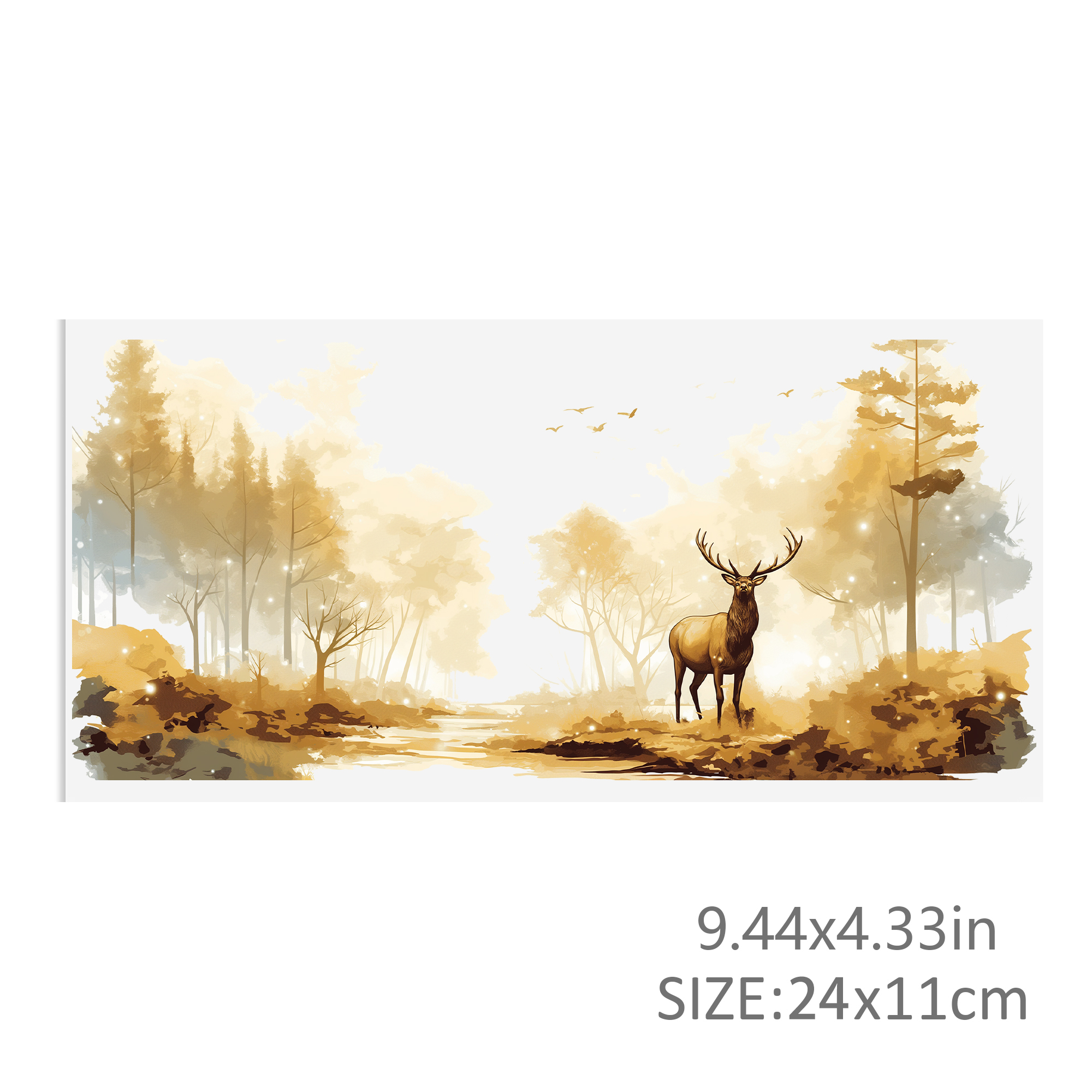 Reindeer Waterproof Stickers UV DTF Sticker For 16oz Cups Transfer Sticker Custom Labels DIY Logo Waterproof - Image 12