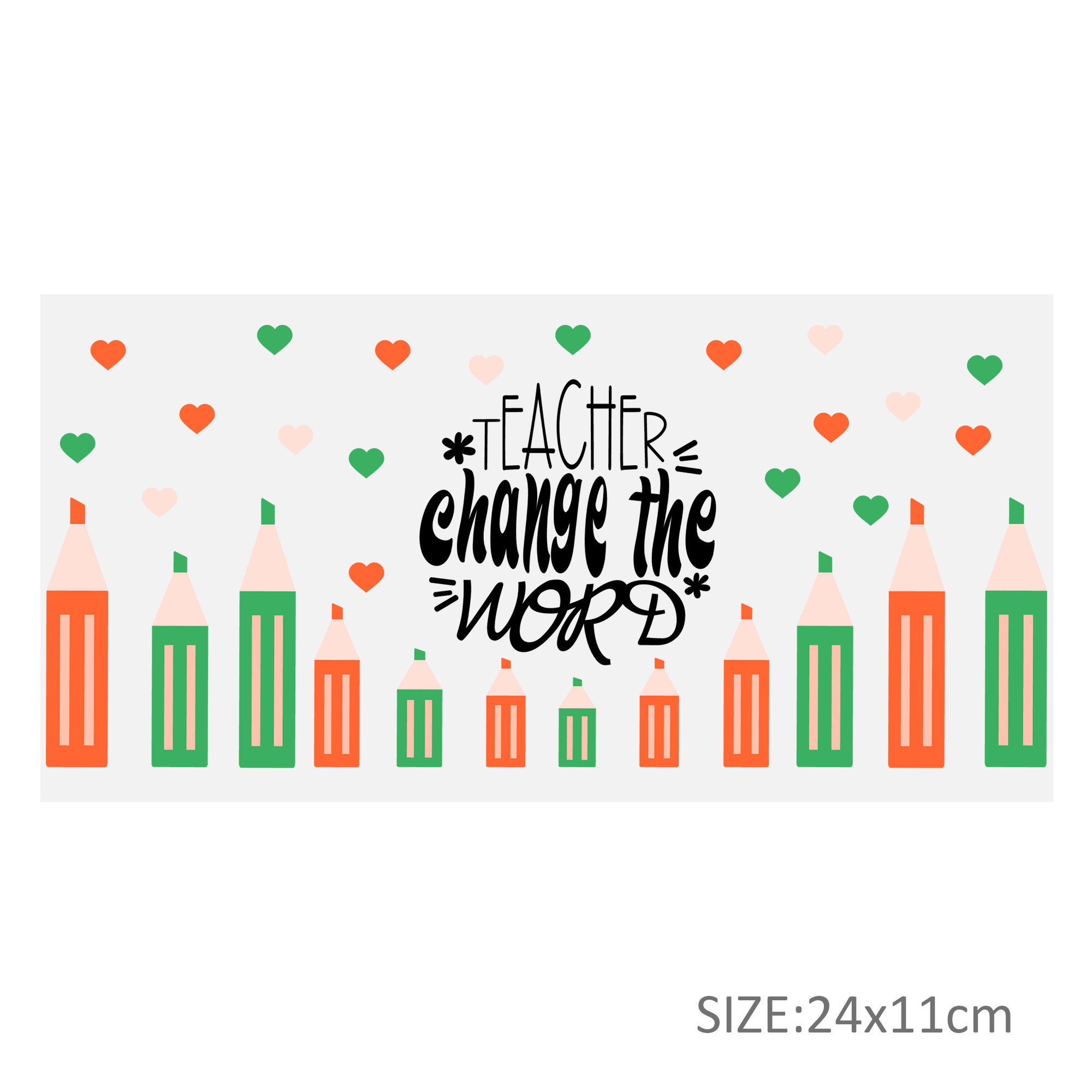 Back To School 16oz DTF Sticker Cups Cool Personalize UV Wrap Transfer Sticker Custom Labels DIY Logo Waterproof - Image 19