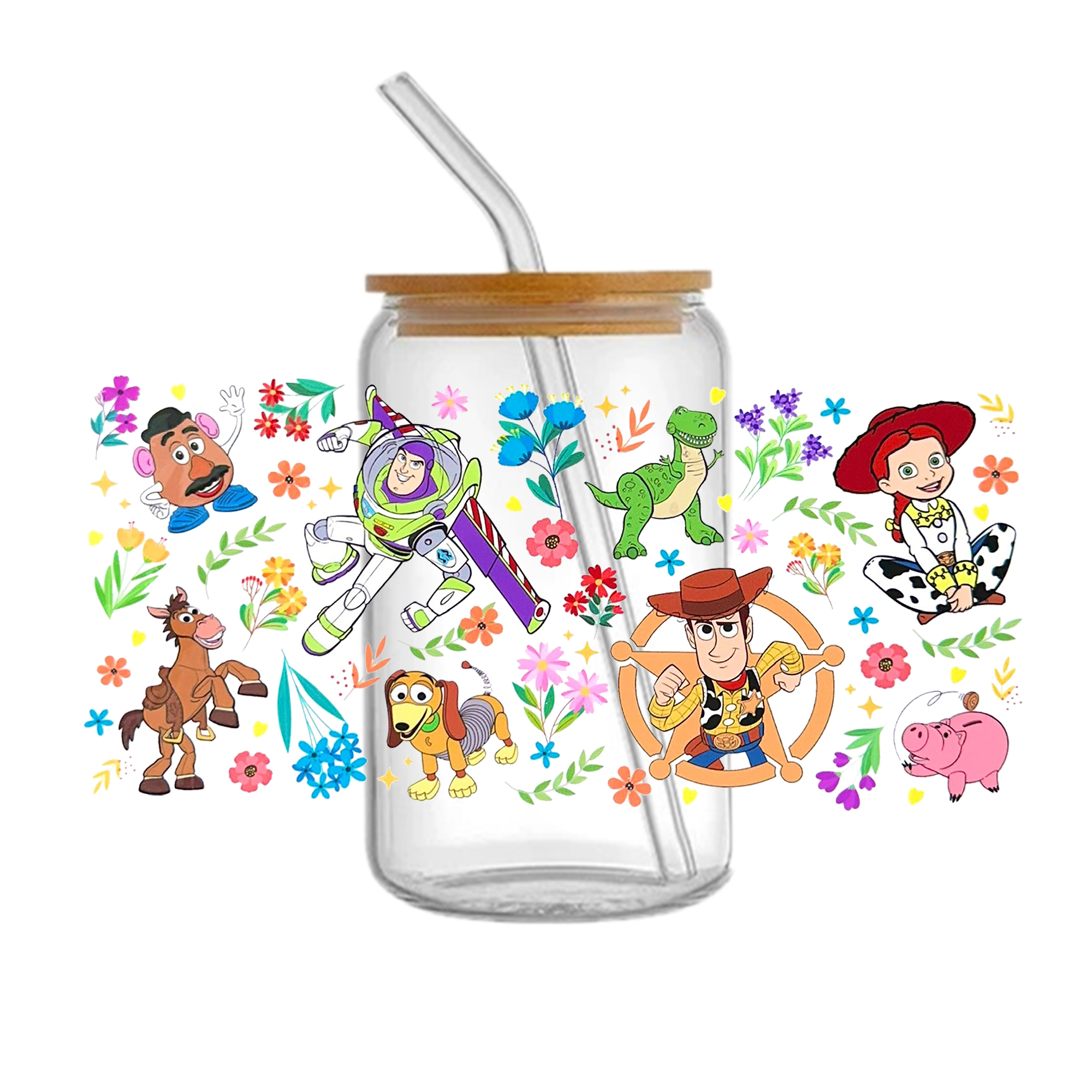 Disney Toy Story 16oz Tumbler Template DTF Sticker Cup Cool Personalize UV Wrap Transfer Sticker Custom Label DIY Waterproof - Image 8