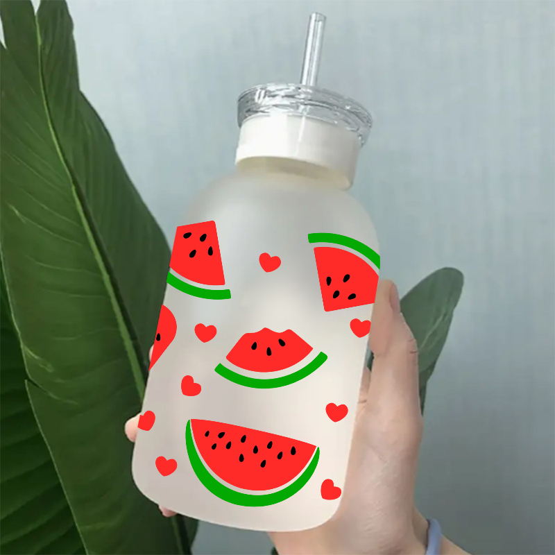 UV DTF Transfer Sticker Fruit Themed For The 16oz Libbey Glasses Wraps Cup Can DIY Waterproof - Image 4