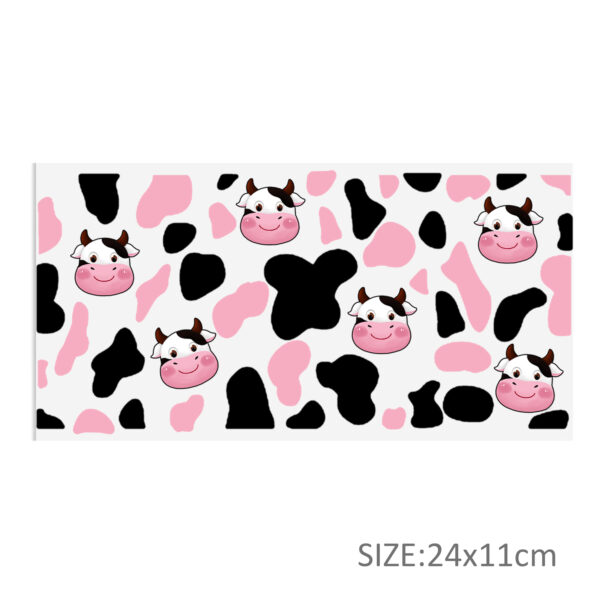 Cow Pattern DTF Sticker For Cups Cool Personalize UV Wrap Transfer Sticker Custom Labels DIY Logo Waterproof - Image 6