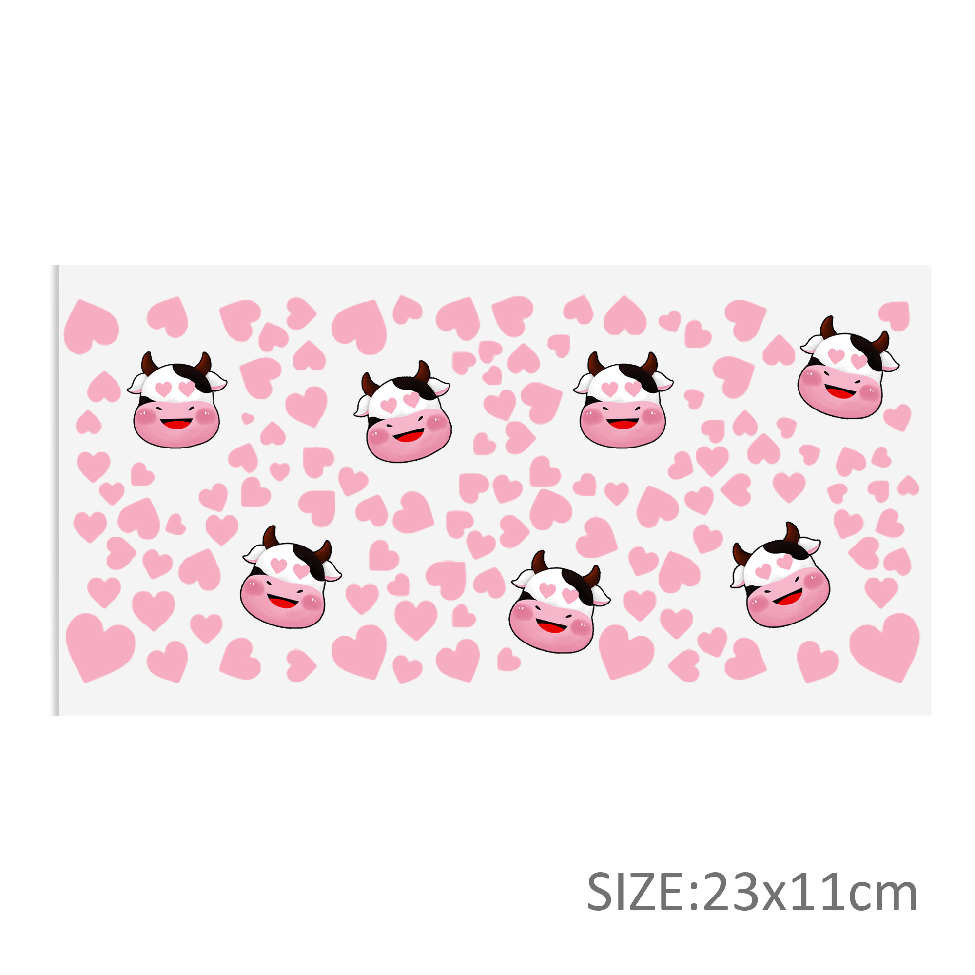 Cow Pattern DTF Sticker For Cups Cool Personalize UV Wrap Transfer Sticker Custom Labels DIY Logo Waterproof - Image 14