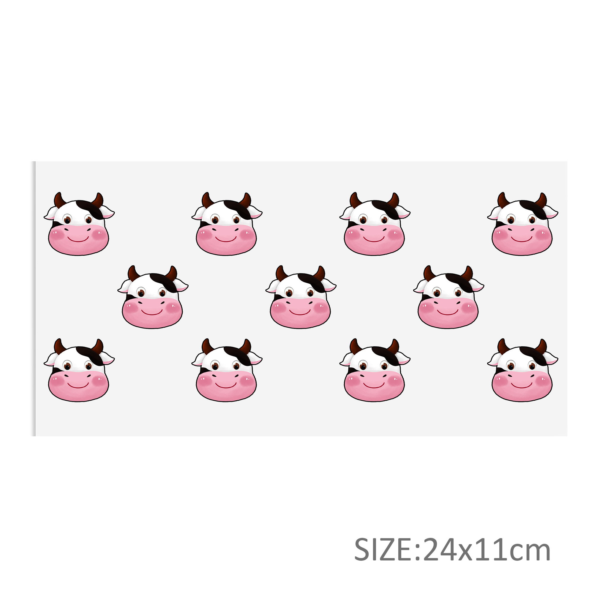Cow Pattern DTF Sticker For Cups Cool Personalize UV Wrap Transfer Sticker Custom Labels DIY Logo Waterproof - Image 20