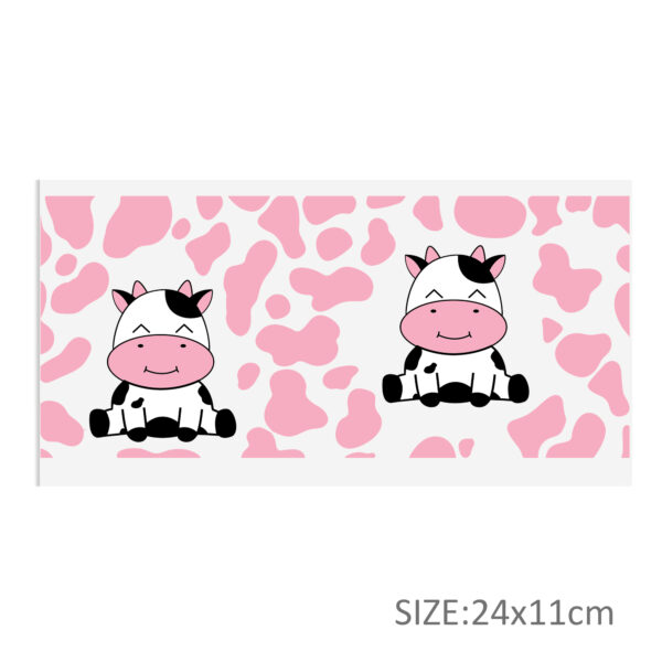 Cow Pattern DTF Sticker For Cups Cool Personalize UV Wrap Transfer Sticker Custom Labels DIY Logo Waterproof - Image 22