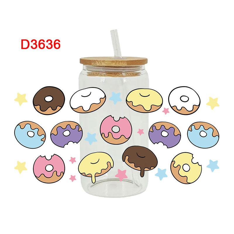 UV DTF Transfer Sticker Cowboy Theme For The 16oz Libbey Glasses Wraps Cup Can DIY Waterproof Easy To Use Custom Decals D3751 - Image 6