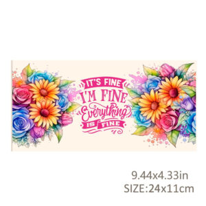 Plant Waterproof Stickers UV DTF Sticker For 16oz Cups Transfer Sticker Custom Labels DIY Logo Waterproof