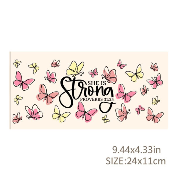 Plant Waterproof Stickers UV DTF Sticker For 16oz Cups Transfer Sticker Custom Labels DIY Logo Waterproof - Image 11