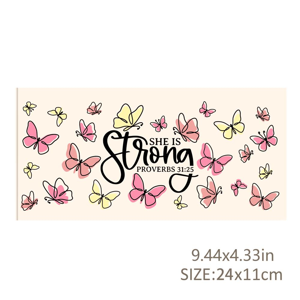 Plant Waterproof Stickers UV DTF Sticker For 16oz Cups Transfer Sticker Custom Labels DIY Logo Waterproof - Image 11