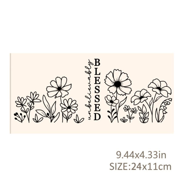 Plant Waterproof Stickers UV DTF Sticker For 16oz Cups Transfer Sticker Custom Labels DIY Logo Waterproof - Image 14