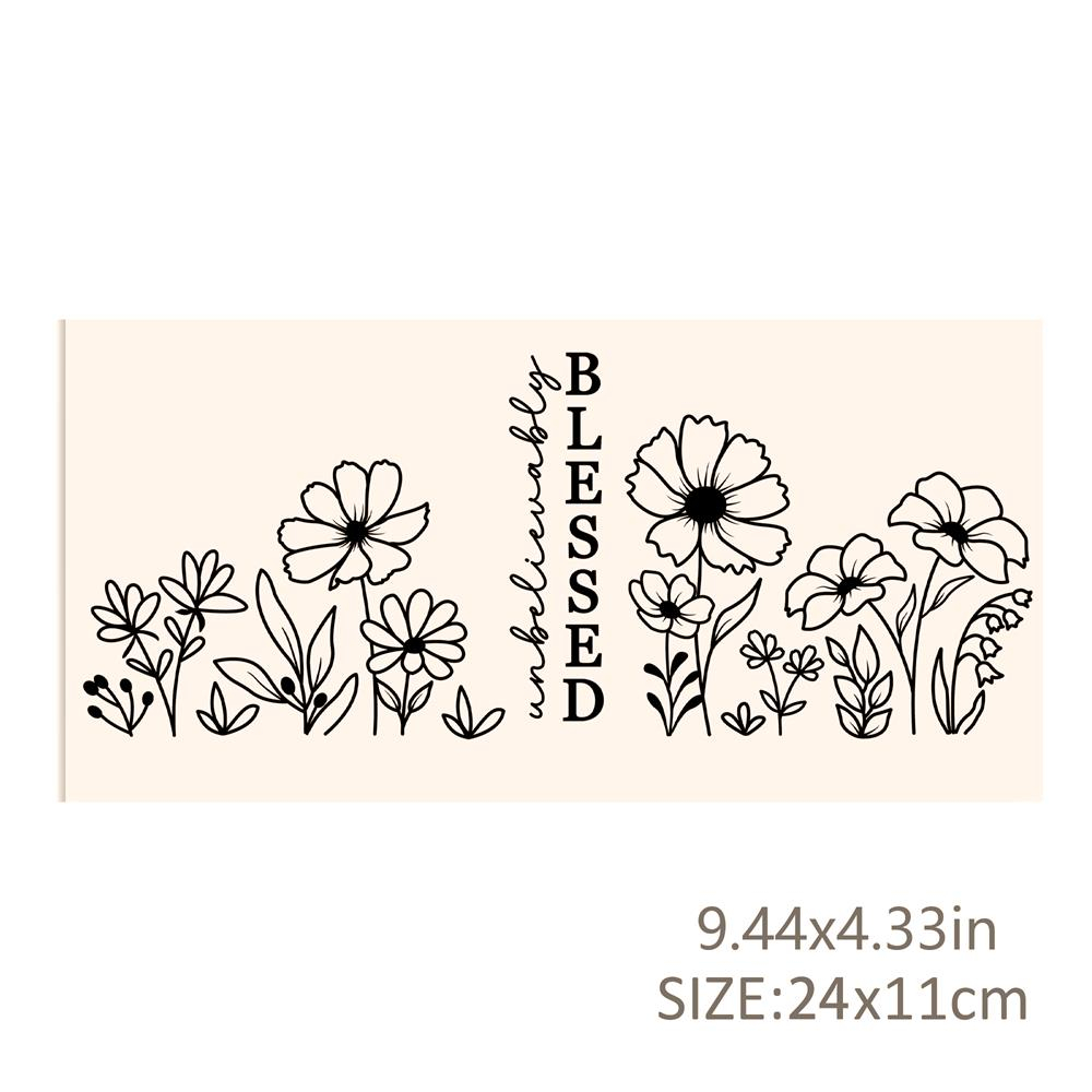 Plant Waterproof Stickers UV DTF Sticker For 16oz Cups Transfer Sticker Custom Labels DIY Logo Waterproof - Image 14