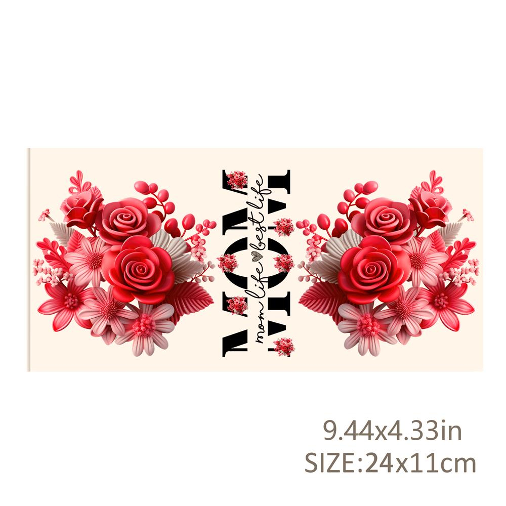 Plant Waterproof Stickers UV DTF Sticker For 16oz Cups Transfer Sticker Custom Labels DIY Logo Waterproof - Image 17