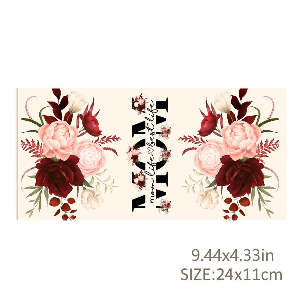 Plant Waterproof Stickers UV DTF Sticker For 16oz Cups Transfer Sticker Custom Labels DIY Logo Waterproof - Image 21