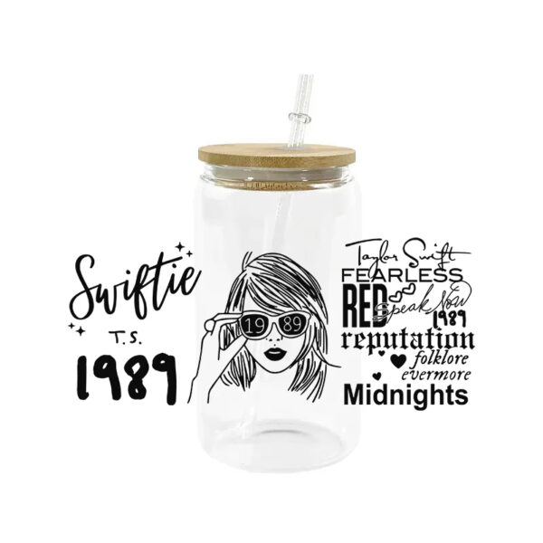 UV DTF Transfer Sticker Super Singer Star Music For The 16oz Glasses Wraps Bottles Cup Can DIY Waterproof Custom Decals - Image 8