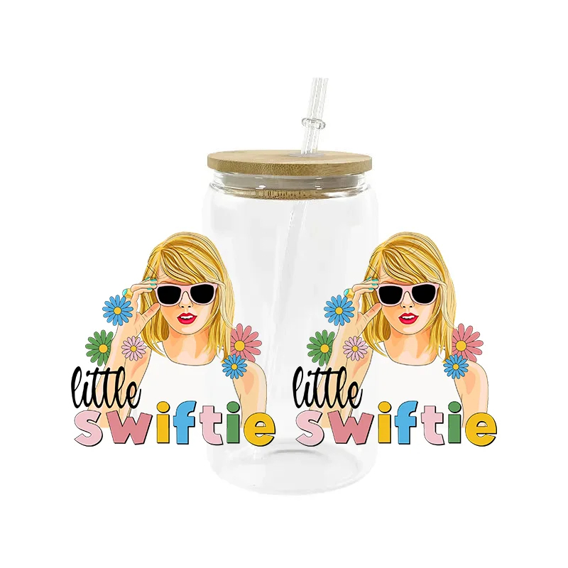 UV DTF Transfer Sticker Super Singer Star Music For The 16oz Glasses Wraps Bottles Cup Can DIY Waterproof Custom Decals - Image 11