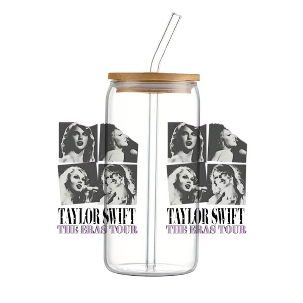 UV DTF Transfer Sticker Super Singer Star Music For The 16oz Glasses Wraps Bottles Cup Can DIY Waterproof Custom Decals - Image 14