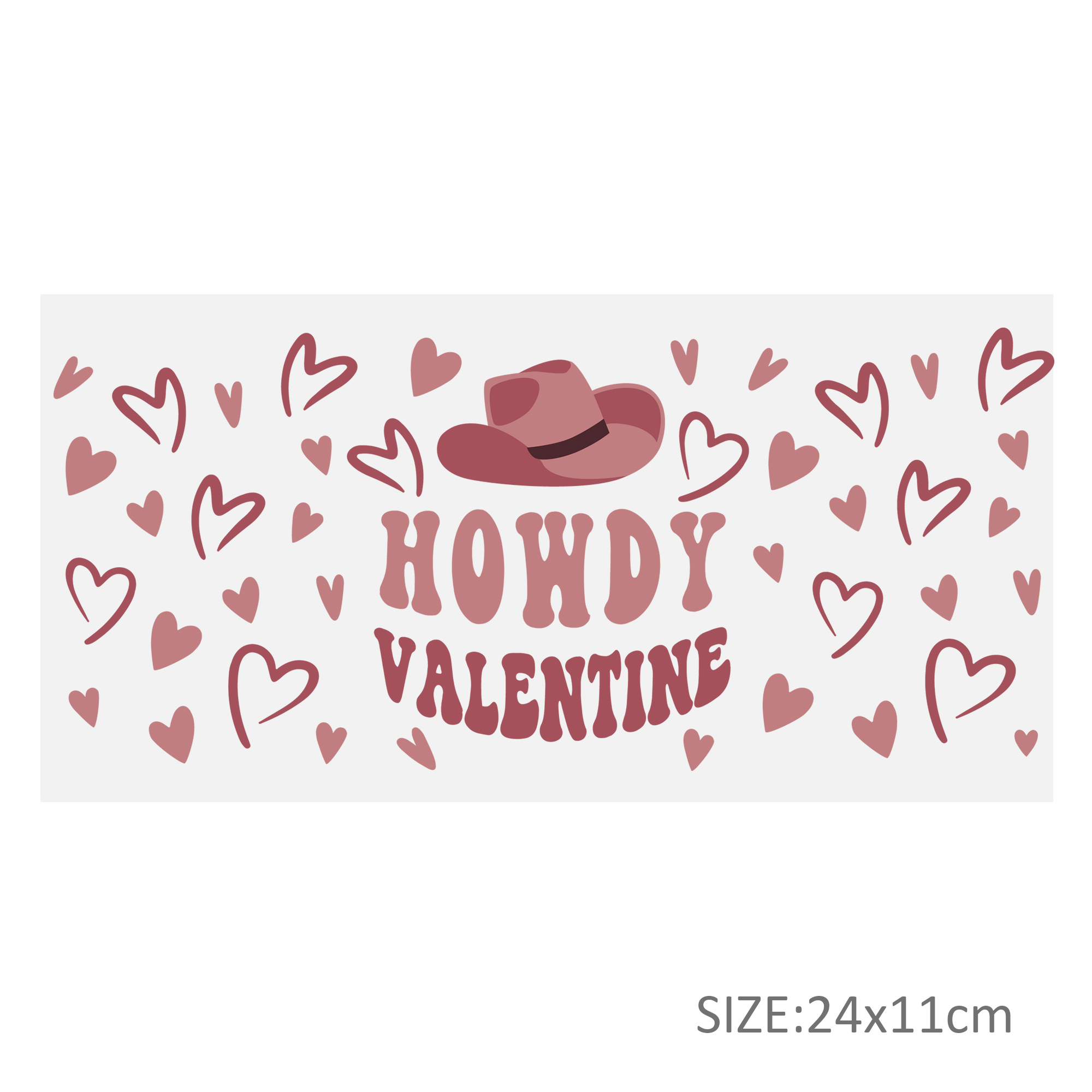 Valentine'S Day Xoxo Donuts UV DTF Sticker For 16oz Cups Wrap Transfer Sticker Custom Labels DIY Logo Waterproof