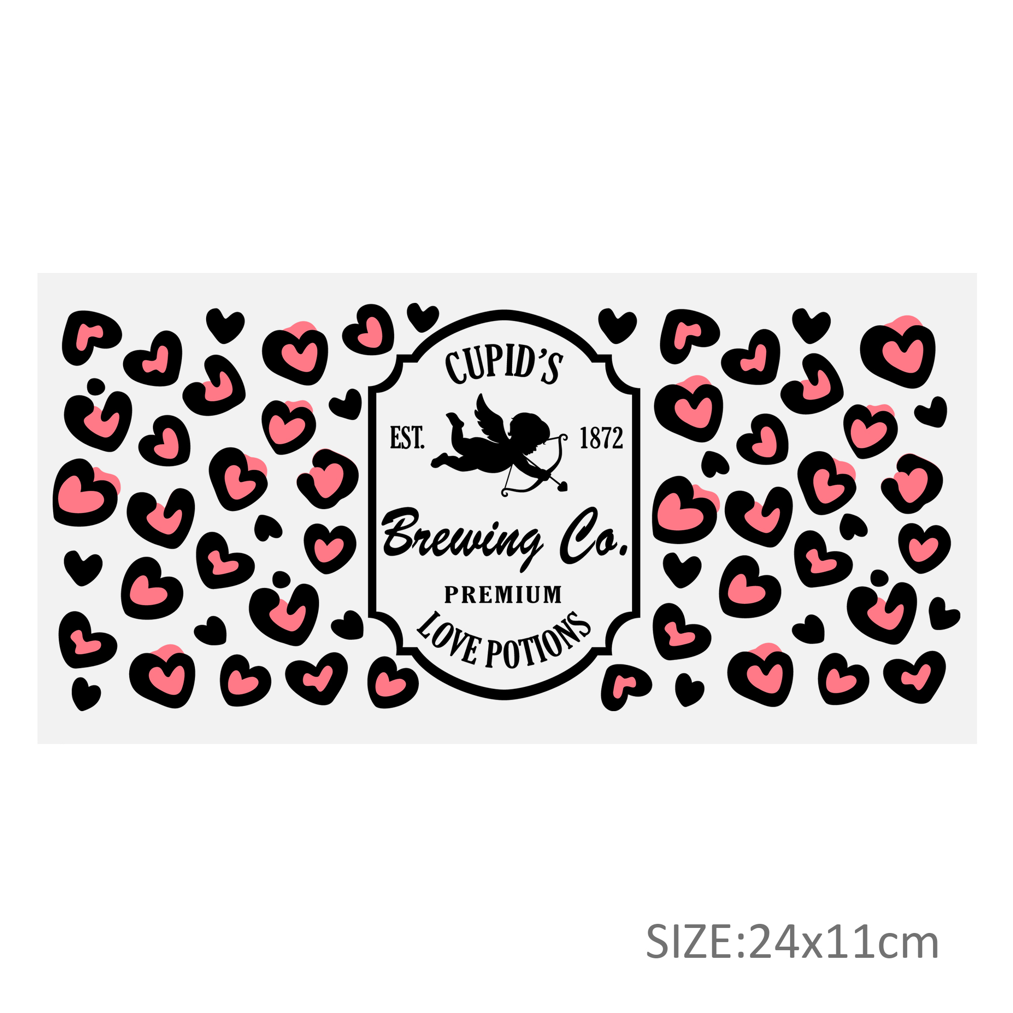Valentine'S Day Xoxo Donuts UV DTF Sticker For 16oz Cups Wrap Transfer Sticker Custom Labels DIY Logo Waterproof - Image 7