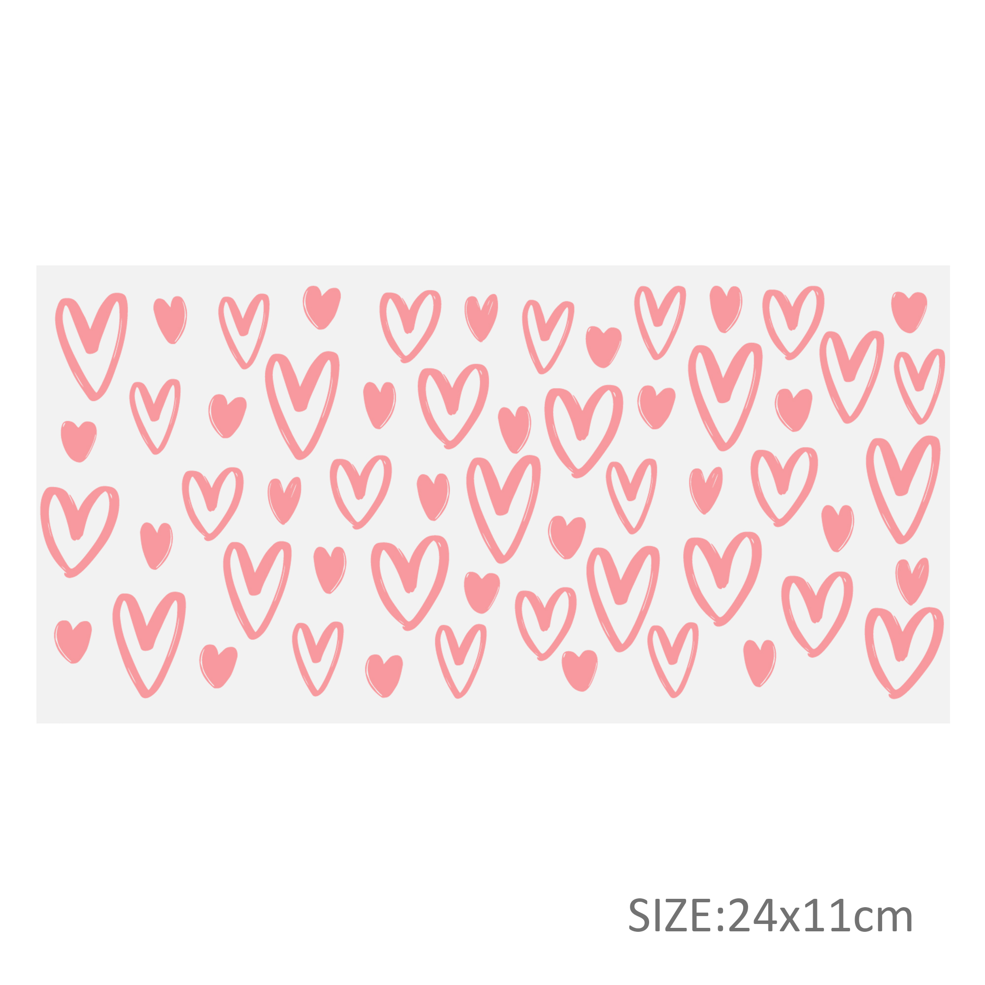 Valentine'S Day Xoxo Donuts UV DTF Sticker For 16oz Cups Wrap Transfer Sticker Custom Labels DIY Logo Waterproof - Image 13