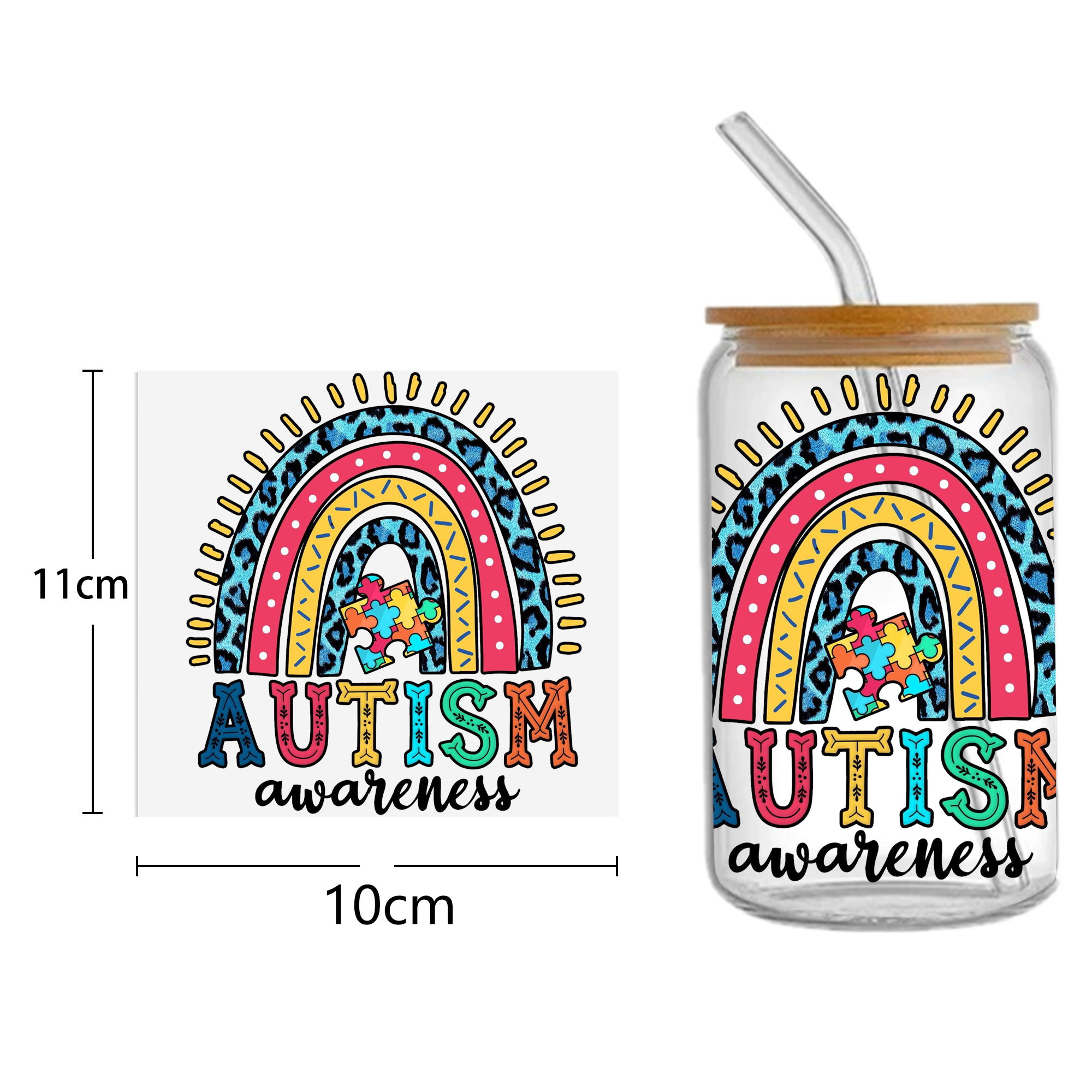 Christmas 16oz Tumbler Template DTF Sticker Cup Cool Personalize UV Wrap Transfer Sticker Custom Label DIY Waterproof - Image 18