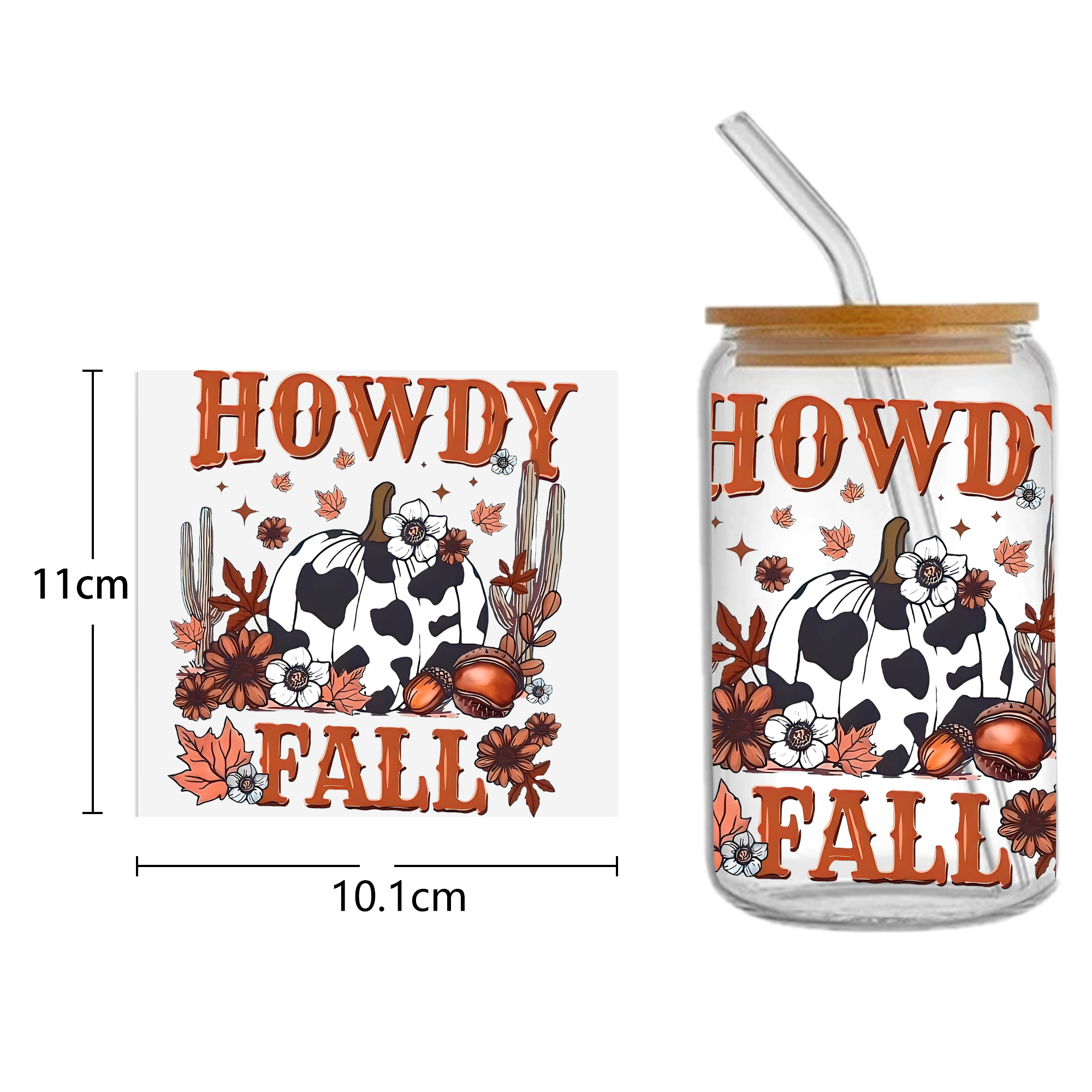 Christmas 16oz Tumbler Template DTF Sticker Cup Cool Personalize UV Wrap Transfer Sticker Custom Label DIY Waterproof - Image 20