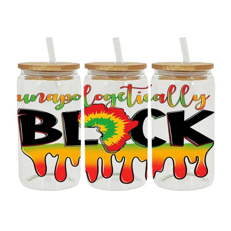 UV DTF Transfer Sticker For The 16oz Libbey Glasses Wraps Cup Can DIY Waterproof Easy To Use Custom Decals - Image 6