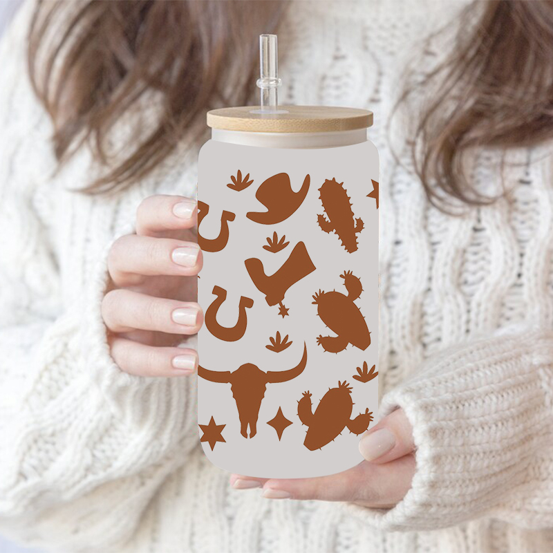 UV DTF Transfer Sticker For The 16oz Libbey Glasses Wraps Cup Can DIY Waterproof Easy To Use Custom Decals - Image 6