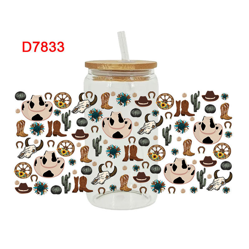 UV DTF Transfer Sticker For The 16oz Libbey Glasses Wraps Cup Can DIY Waterproof Easy To Use Custom Decals - Image 10