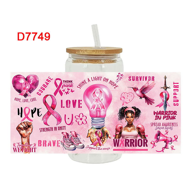 UV DTF Transfer Sticker For The 16oz Libbey Glasses Wraps Cup Can DIY Waterproof Easy To Use Custom Decals - Image 3