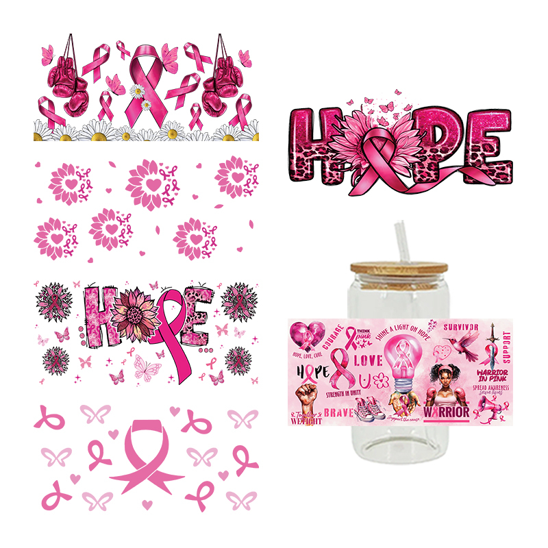 UV DTF Transfer Sticker For The 16oz Libbey Glasses Wraps Cup Can DIY Waterproof Easy To Use Custom Decals - Image 5