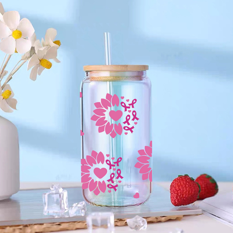 UV DTF Transfer Sticker For The 16oz Libbey Glasses Wraps Cup Can DIY Waterproof Easy To Use Custom Decals - Image 8